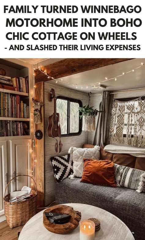 Eclectic Rv Decor, Add A Room Trailer Campers, Rustic Trailer Remodel, Rv Add On Rooms, Eclectic Camper Interior, Rustic Rv Decor Camper Interior, Rustic Rv Interior, Dutchman Camper Remodel, Rustic Camper Makeover