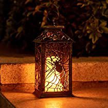 Check this out on Amazon Decorative Hanging Lights, Flame Candle, Candle Lighting, Lantern Candle Decor, Halloween Lanterns, Autumn Magic, Vintage Halloween Decorations, Metal Lanterns, Flickering Candles