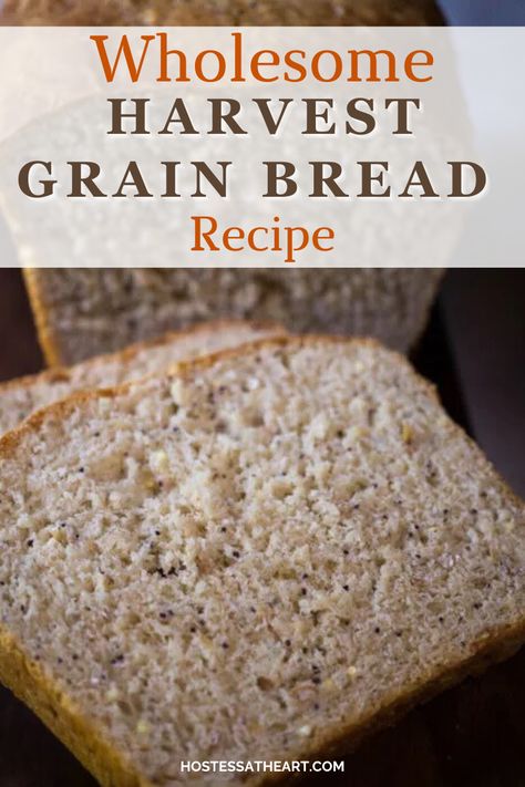 12 Grain Flour Bread Recipe, Home Made Multigrain Bread, Multi Grain Bread Recipes Homemade, Multi Grain Bread Recipes, 12 Grain Bread Recipe, Healthy Sandwich Bread Recipe, Bread Multigrain, Grain Bread Recipe, Whole Grain Recipes