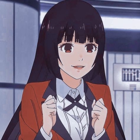 Characters With Bangs, Black Hair Bangs, Anime Haircut, Anime Black Hair, Anime Head, Yumeko Jabami, Anime Hair, Popular Anime, Cute Profile Pictures