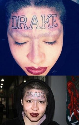 Tattoos Gone Wrong, Tattoo Mistakes, Bad Eyebrows, Epic Tattoo, Religious Tattoo, Tattoo Fails, Bad Tattoos, Old Tattoos, Face Tattoos