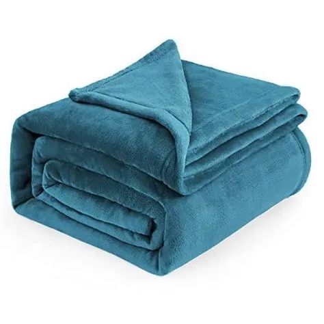 Bedsure Fleece Blanket Queen Teal Teal Bedding, Large Blanket, Queen Blanket, Cozy Accessories, Lightweight Blanket, Large Blankets, Mattress Pads, Fluffy Blankets, Cold Nights