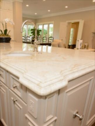 Kitchen Countertops Trim Edges & Moldings. Your countertop can be the center of your family's world. Don't pick an edge that sticks out like a sore thumb. Buy Granite edges, Counter top edges, Edge profile from Us. ☎️ (937) 271-7777 Countertop Options Kitchen, Counter Top Edges, Granite Edges, Kitchen Countertops Ideas, Countertops Quartz, Countertops Ideas, Kitchen Countertop Options, Countertops Granite, Countertop Options