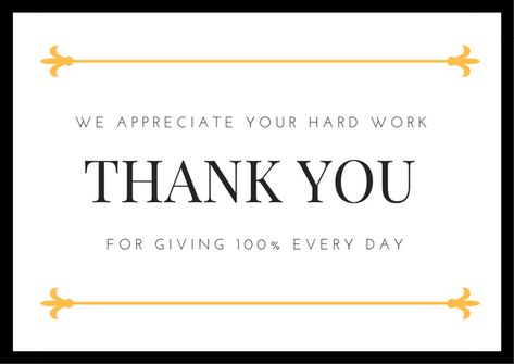 Employee Appreciation Thank You Cards Thank You Principal Appreciation Quotes, Thank You Team, Employee Appreciation Quotes, Thank You Note Wording, Sympathy Thank You Notes, Work Appreciation, Corporate Anniversary, Employee Thank You, Company Anniversary