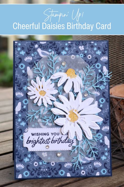 Stampin Up Fresh As A Daisy 2023, Stampin Up Daisies, Stampin Up Cheerful Daisies Dies, Cheerful Daisies Dsp Stampin Up Cards, Stampin Up Cheerful Daisies Bundle, Stampin Up Fresh As A Daisy, Stampin Up Gorgeously Made Cards, Stampin Up Fresh As A Daisy Dsp, Su Cheerful Daisies Cards