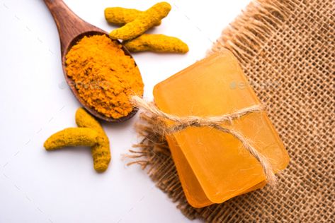 Diy Shampoo Bar, Turmeric For Skin, Soap Photography, Turmeric Drink, Turmeric Essential Oil, Turmeric Oil, Turmeric Soap, Diy Shampoo, Exfoliating Soap