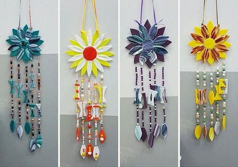 Fused Glass Succulent, Glass Fusion Ideas For Beginners, Fused Glass Windchimes, Fused Glass Wind Chimes, Fused Glass Suncatcher, Vitrofusion Ideas, Fused Glass Plates Bowls, Glass Windchimes, Unique Wind Chime