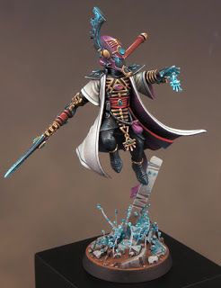 Eldar Farseer Eldar Farseer, Eldar 40k, Warhammer Eldar, Best Color Schemes, Warhammer 40k Figures, Dark Eldar, Warhammer Paint, Warhammer Aos, Fantasy Figurine