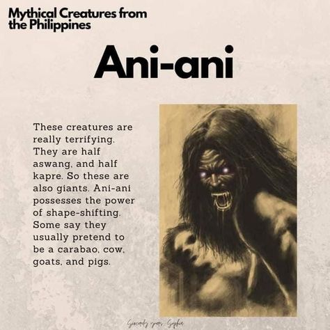 Filipino Mythical Creatures Art, Filipino Aswang Art, Aswang Mythical Creature, Filipino Mythological Creatures, Mythical Creatures Philippines, Filipino Folklore Mythical Creatures, Filipino Creatures, Filipino Monsters, Philippine Culture Art