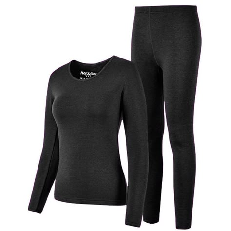 HEROBIKER Thermal Underwear Women Set Winer Skiing Warm Top Thermal Long Johns S Men Gym Outfit, Winter Skiing, Thermal Pants, Thermal Leggings, Gym Fashion, Long Johns, Layer Top, Layered Tops, Casual Tank Tops