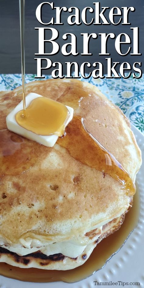 Homade Pancakes Recipe, Recipe Using Bisquick, Cracker Barrel Pancake Recipe, Copycat Breakfast, Bisquick Pancake Recipe, Cracker Barrel French Toast, Cracker Barrel Pancakes, Bisquick Pancakes, Easy Homemade Pancakes