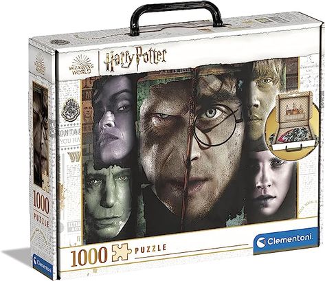 Amazon.com: Clementoni 39655 Harry Potter 1000 Pieces, Made in Italy, Jigsaw Puzzle for Adults, Multicoloured : Toys & Games Harry Potter Toys, Harry Potter Puzzle, Christmas Jigsaw Puzzles, Harry Potter Items, Baby Bottle Warmer, Harry Potter Drawings, Jigsaws, 1000 Piece Jigsaw Puzzles, Ron Weasley