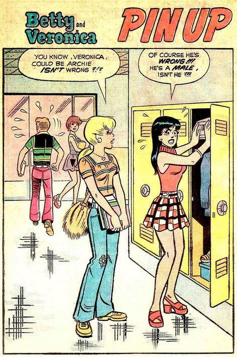 Betty Veronica, Betty And Veronica, Comic Strip, Comics