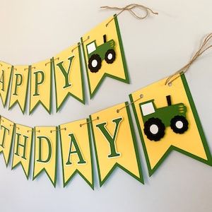 Tractor Decorations, Tractor Party Favors, Race Car Birthday Decorations, Barnyard Birthday Decorations, Tractor Baby Shower, Tractor Decor, Tractor Birthday Party, Tractor Party, Farm Animals Birthday Party