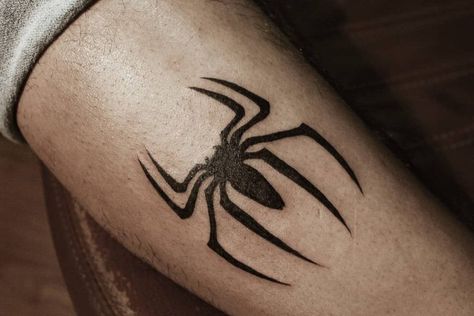 UPDATED: 35 Amazing Spiderman Tattoos for 2020 (August 2020) Tattoo Designs Spiderman, Unique Spiderman Tattoo, Small Tattoos Spiderman, Spiderman Tattoo Men, Cool Spiderman Tattoos, Spider Man Symbol Tattoo, Spiderman Symbol Tattoo, Spiderman Tattoo For Women, Spider Man Logo Tattoo