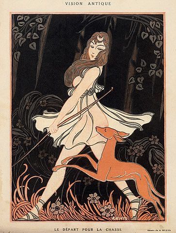 Woman And Dog, Goddess Of The Hunt, Greyhound Art, Greek Mythology Art, Mythology Art, Greek Art, The Wilderness, Greek Goddess, Wild Animals