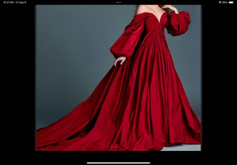 Winter Couture, Gown With Cape, Lovers Kiss, Burgundy Evening Dress, Party Gown Dress, Paolo Sebastian, Bridal Atelier, Evening Party Gowns, Gorgeous Gowns