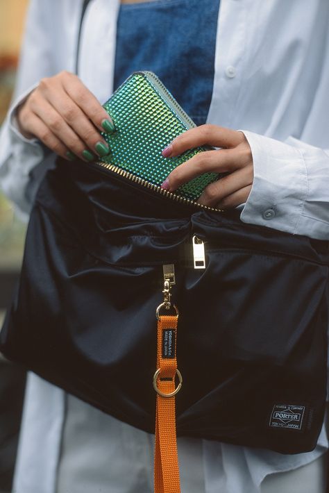 Porter Bag, Japanese Bag, Porter Yoshida, Produce Bags, West London, Day Bag, Only Fashion, Community Wall, Black Nylons