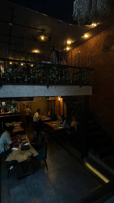 Dark Cafe Design, 60s Dark Academia, Cozy Cafe Aesthetic Dark, Rustic Cafe Aesthetic, Dark Academia Bakery, Dark Cafe Interior, Cosy Cafe Aesthetic, Gothic Coffee Shop, Black Cafe Aesthetic