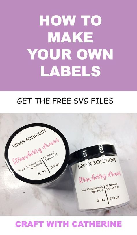 How to make labels with free svg cut files How To Make Product Labels, Lipstick Recipe, Labels With Cricut, Making Labels, Candle Hanging, Handmade Lotion, Make Labels, Homemade Lotion Bars, Make Your Own Labels