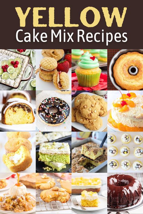 Unlock the versatility of yellow cake mix with these mouthwatering recipes that turn a simple box into extraordinary treats. Cookies, cakes, and even donuts are included in these yellow cake mix recipes! If you are reading this, you are probably considering using a yellow cake mix to make something other than a plain yellow cake. … The post Yellow Cake Mix Recipes: Golden Sweet Treats! appeared first on DIY Candy. Honey Bun Cake Recipe Box Cake, 8x8 Yellow Cake Recipe, Boxed Yellow Cake Mix Recipes Ideas, Yellow Cake Recipes Ideas, Butter Golden Box Cake Mix Recipes, What Can I Make With A Yellow Cake Mix?, Bundt Cake With Yellow Cake Mix Boxes, Cupcakes With Yellow Cake Mix Boxes, Things To Make With Yellow Box Cake