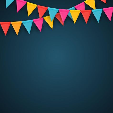 Banner with garland of flags and ribbons Holiday Party background for birthday party carnava Background For Birthday Party, Birthday Banner Background Hd, Banner Ribbon, Background For Birthday, Big Sales Banner, Angel Wings Drawing, Pic Frame, Sai Pallavi Hd Images, Festive Background