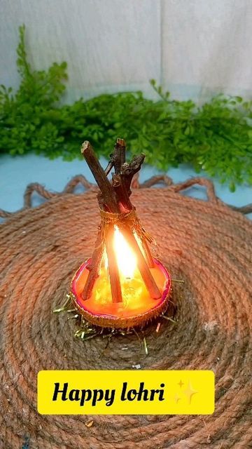 Lohri Decoration Ideas, Lohri Decoration, Happy Lohri, Festival Decor, Instagram Diy, January 11, Handmade Candles, Diy Handmade, Decoration Ideas