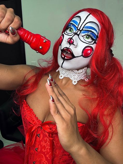 #aesthetic #tiktok #fnaf #cosplay #circusbaby #circus #makeup Circus Baby Makeup, Fnaf Makeup, Circus Makeup, Makeup Suggestions, Baby Makeup, Fnaf Cosplay, Circus Baby, Aesthetic Tiktok, Sister Location