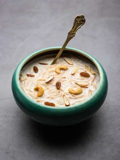 Khir Recipe, Semiya Payasam, Creamy Rice Pudding, Kheer Recipe, Creamy Rice, Cardamom Powder, Indian Sweet, Indian Desserts, Clarified Butter