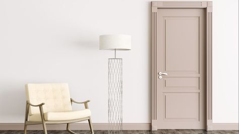 The 4 Best Colors To Paint Your Interior Doors Interior Door Paint Colors, Interior Door Colors, Painted Interior Doors, White Interiors, Doors Interior Modern, Door Paint Colors, Door Casing, Bedroom Doors, Door Trims