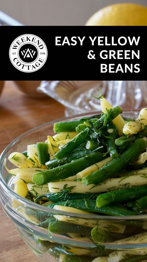 Yellow Green Beans Recipe, Green And Yellow Beans Side Dishes, Yellow Green Beans, How To Cook Yellow Beans, Fresh Yellow Bean Recipes, Yellow Beans Recipe, Yellow Beans, Green Bean Dishes, Veggie Side Dish