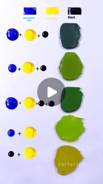 How To Make Green Colour, One Colour Drawing, Color Mixing Chart Acrylic, Mixing Paint Colors, Color Mixing Chart, Colour Mixing, Mixing Colors, Prime Colors, Colors And Emotions