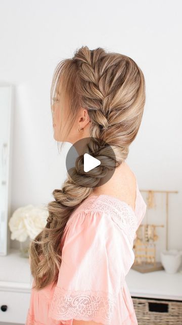 Faux French Braid, French Hairstyles, French Braid Updo, Hairstyle Updo, Braid Updo, Hair Growing Tips, Hair Growing, Growing Tips, Hairstyle Tutorial