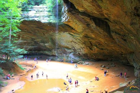 Mediterranean Roasted Vegetables, City Of Columbus, Outdoor Adventure Activities, Trail Dog, Hocking Hills State Park, Famous Waterfalls, Hocking Hills, Park Trails, Small Waterfall