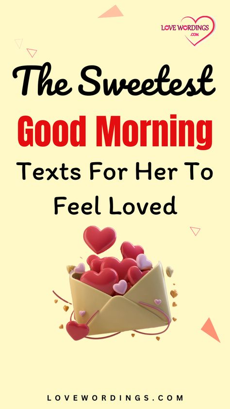 Each morning with you is a new chapter in our love story. I’m excited to see what today brings us. Good morning, my love Sweet Text For Her, Good Morning To Girlfriend, Sweet Morning Messages, Good Morning For Her, Cute Morning Texts, Good Morning Love Text, Cute Good Morning Messages, Morning Message For Her, Morning Message For Him