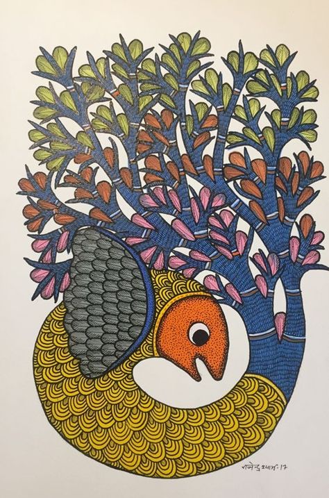 Indian Doodle, Zantangle Art, Gond Art, Gond Painting, Pichwai Paintings, Madhubani Art, Indian Folk Art, Madhubani Painting, Easy Doodle Art