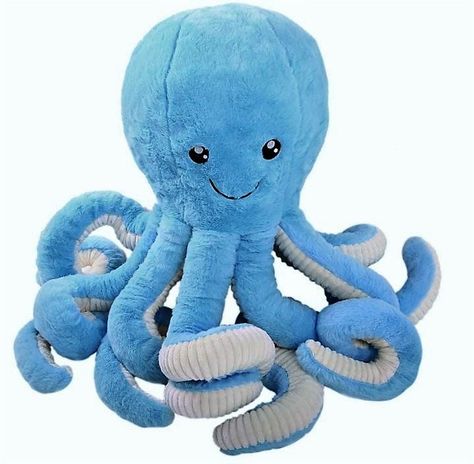 Octopus Nursery, Octopus Animal, Octopus Stuffed Animal, Kids Play Toys, Blue Octopus, Octopus Plush, Wednesday Afternoon, Cute Octopus, Boys Gift