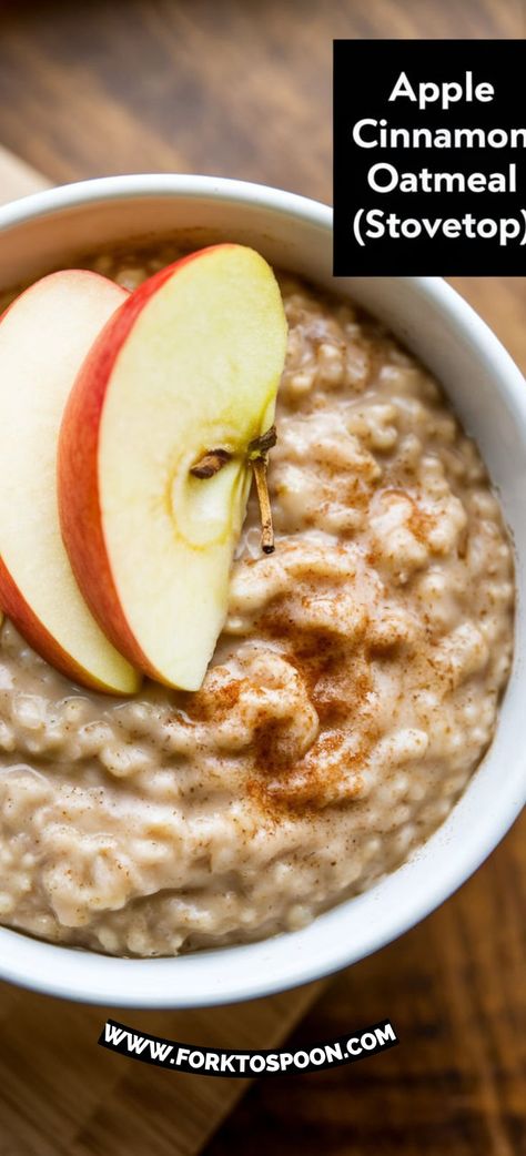 This Cinnamon Apple Breakfast Quinoa is the ultimate healthy, gluten-free breakfast! It's an easy recipe packed with fiber and protein, providing a cozy bowl to start your day. For a vegan option, simply omit the honey! #cinnamonapple #breakfast #quinoa #breakfastquinoa Breakfast Quinoa Bowl, Cinnamon Apple Breakfast, Creamy Oatmeal, Breakfast Quinoa, Quinoa Breakfast Bowl, Apple Cinnamon Oatmeal, Apple Breakfast, Gluten Free Breakfast, Quinoa Breakfast