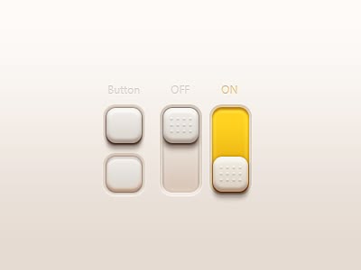 Buttons And Switches(PSD) dload link: http://dribbble.com/shots/797923-Buttons-And-Switches-PSD/attachments/81063 Switch Ui, Ui Buttons, Ui Components, Mobile Ui Design, Psd Designs, Ui Elements, User Interface Design, Mobile App Design, Interface Design