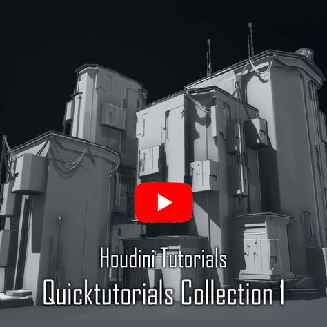 Houdini Tutorials collection 1 by Simon VerstraeteThis is a collection of Quick Houdini tutorials. A few weeks ago I got inspired by Ian Hubert with his Lazy tutorials in Blender.   I decided to make something similar but with Houdini. These are all 2 min video on how you can make a certain procedural asset.  Hope you enjoy! Ian Hubert, Personal Project Ideas, Art Tips, Design Inspo, Art Tutorials, I Decided, Game Art, Cityscape, Film