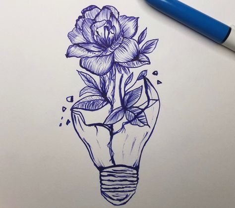 Ballpen Sketch Easy, Blue Pen Art Simple, Blue Pen Drawing Easy, Ball Pen Art Easy, Blue Pen Sketch Simple, Ballpoint Pen Drawing Simple, Blue Pen Art, Blue Pen Drawing, Ballpen Art