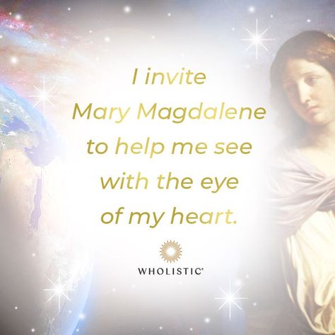 Pages 1-6 of Mary Magdalene’s gospel are missing… However, Mary Magdalene’s gospel has not vanished for those of us who are ready to see with the eye of the heart. The lessons she has to share with those who are open to receive it could fill volumes and volumes of text. She has so much Divine wisdom, love, and light to share with us. Try inviting her Divine presence into your life by visualizing the Vesica Piscis and stating this affirmation. Mary Magdalene Gospel, Gospel Of Mary Magdalene, Prosperity Mindset, Spiritual Witch, Open To Receive, Higher Frequency, Energy Transformations, Divine Wisdom, Maria Magdalena