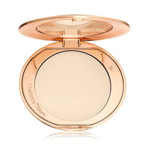 Charlotte Tilbury Airbrush Flawless, Alat Makeup, Charlotte Tilbury Makeup, Fair Skin Tone, High End Makeup, Finishing Powder, Pressed Powder, Makati, Face Powder