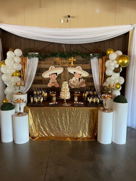 Charro 3rd Birthday Party, Bautizo Ideas Decoracion Charro, Charro Table Decorations, Charro Baptism Centerpieces, Charro Theme Bautizo, Charro Quince Decorations, Charro Baptism Decorations, Bautizo Ideas Boy Decoration Charro, Charro Bautizo Ideas Boy