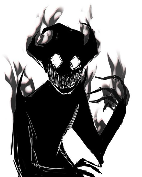 Ink Creature Art, Ink Character Design, Eldrich Horrors, Shadow Character Design, Creepy Animation, Ink Monster, Shadow Creatures, Shadow Monster, Creepy Drawings