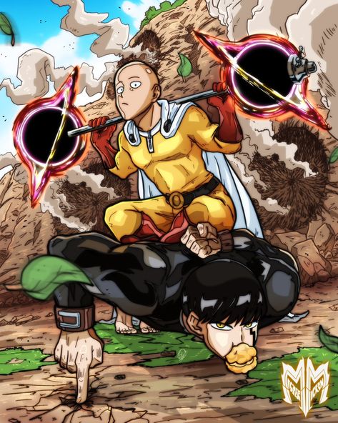 Mash Wallpaper, Mashle Magic And Muscles, Magic And Muscles, One Punch Man Anime, Bad Guys, Punch Man, Anime Crossover, Cool Anime Pictures, Commissions Open