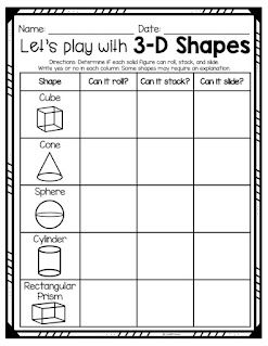 3 Activities for Teaching 3D Shapes Shape Activities Kindergarten, 3d Shapes Activities, Solid Figures, Kindergarten Stem, Shape Activities, Shapes Kindergarten, Rectangular Prism, Activities Kindergarten, Food Shapes