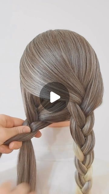 Hard Hairstyles For Long Hair, Adult Hairstyles For Long Hair, Braid Hairstyles For Medium Length Hair, Braids For Thick Hair, Haïr Style For Long Hair, Hair Braid Updo, Long Hair Updo Tutorial, Hair Do Simple, Easy Braids To Do On Yourself