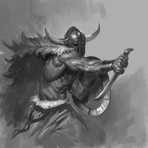 ArtStation - Daily sketches 04, johan grenier How To Make Drawing, Anatomy Drawing, Inspiring Art, Creature Concept Art, Fantasy Artist, Fantasy Warrior, Creature Concept, Illustration Sketches, Art Styles