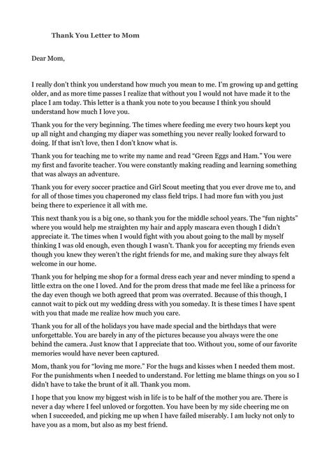 Mother Love Letters 50th Birthday Speech, Love Letter Examples, Letter To My Mother, Birthday Paragraph, Letter Writing Examples, Letter To My Mom, Love You Mom Quotes, Appreciation Letter, Brother Birthday Quotes